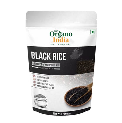 Organo India Black Rice (Pack Of 2) (750GM) Organo India Black Rice (Pack Of 2) (750GM)