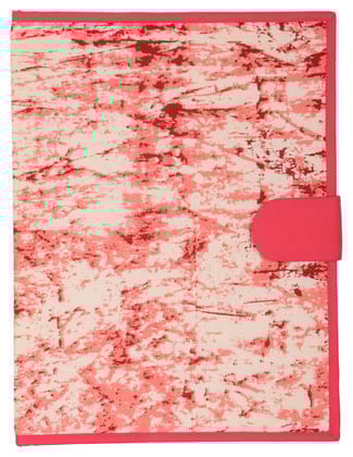 Central Cottage Industries Emporium (Govt of India Undertaking) Handcrafted Linen File Folder (36 cm x 28 cm x 2 cm, Multicolor)