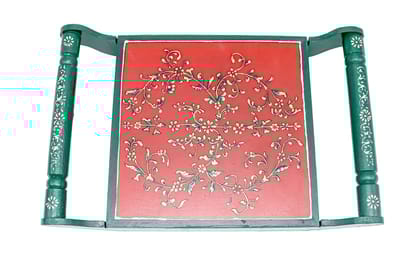 COTTAGE Painted Tray 9X12 Inch