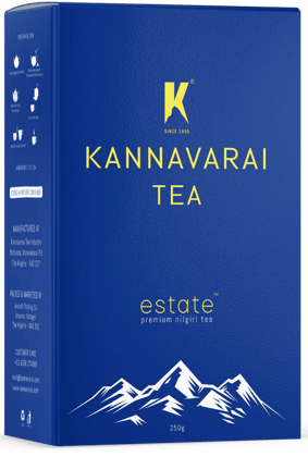 Ooty Kannavarai Tea Estate Black Tea Powder - Finest Ooty Tea for a Perfect Brew from Nilgiri Hills