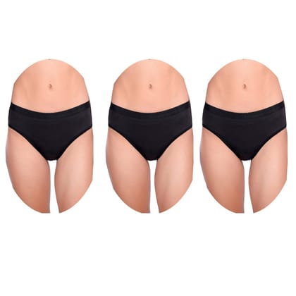 Cotton Full Coverage Hipster Panties Pack 3 Cotton Full Coverage Hipster Panties Pack 3
