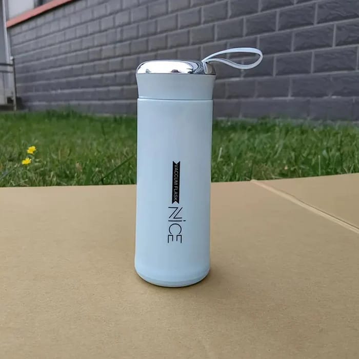 NICE Vacuum Flask, 12oz/17oz/21oz Stainless Steel Thermos Water Bottle, Double Wall Vacuum Insulated Travel Mug with Leakproof Lid, Keeps Hot and Cold for 12 Hours