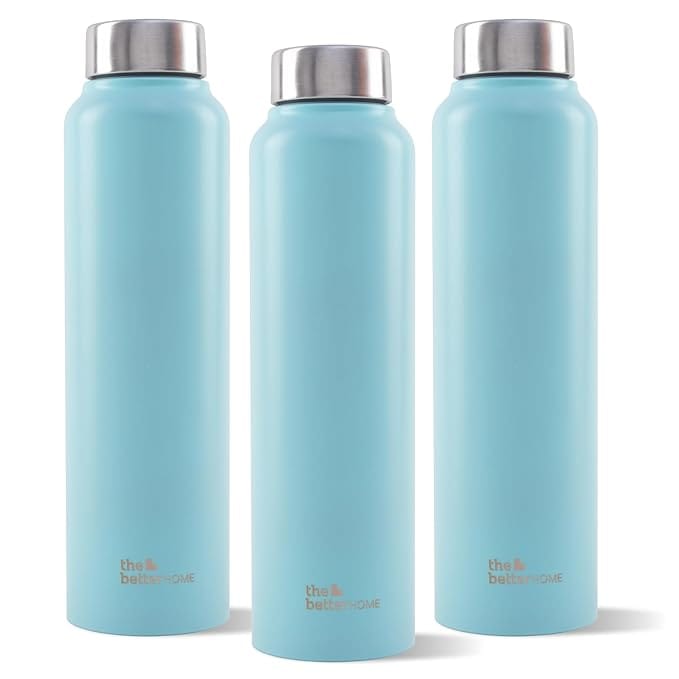  The Better Home 3-Pack Stainless Steel Water Bottles
