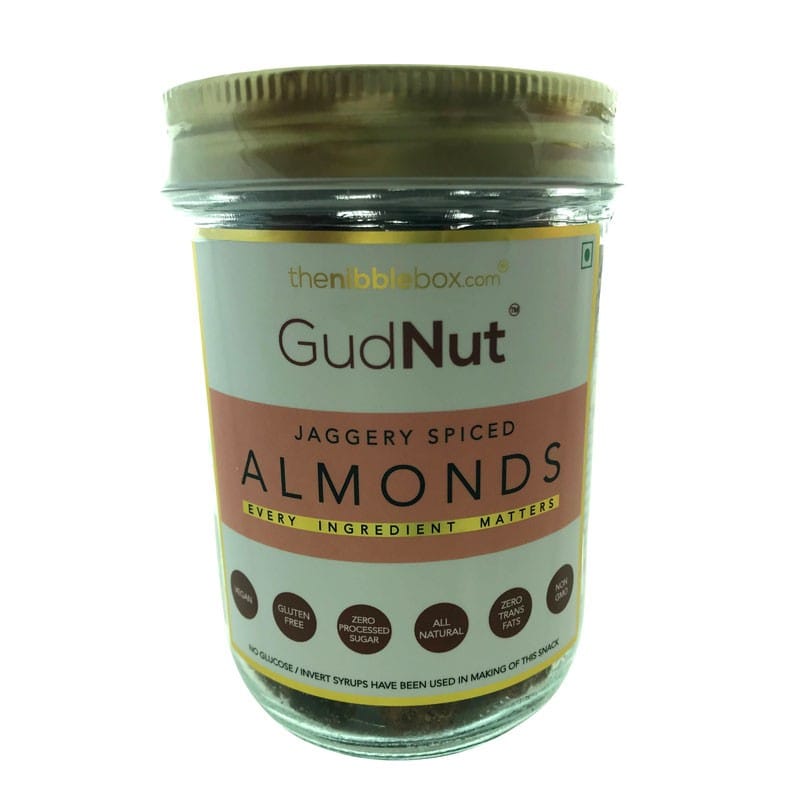 GudNut Almonds (jaggery coated nuts)