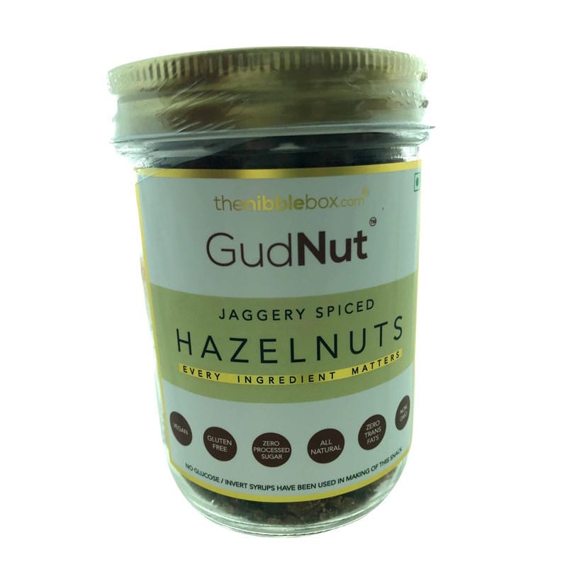GudNut Hazelnut (jaggery coated hazelnuts)