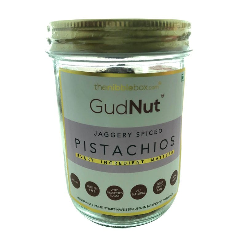 GudNut Pistachios (jaggery coated pistachios)