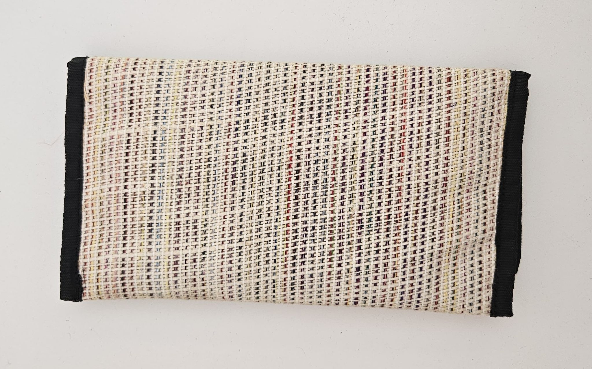 Hand-painted canvas pouches