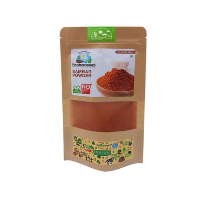 Panchabhootani Sambar Powder : South Indian Authentic Flavour,Easy Digestion - Vegan, No Garlic, No Onion,Delicious Sambar At Home, No Preservatives Panchabhootani Sambar Powder : South Indian Authentic Flavour,Easy Digestion - Vegan, No Garlic, No Onion,Delicious Sambar At Home, No Preservatives