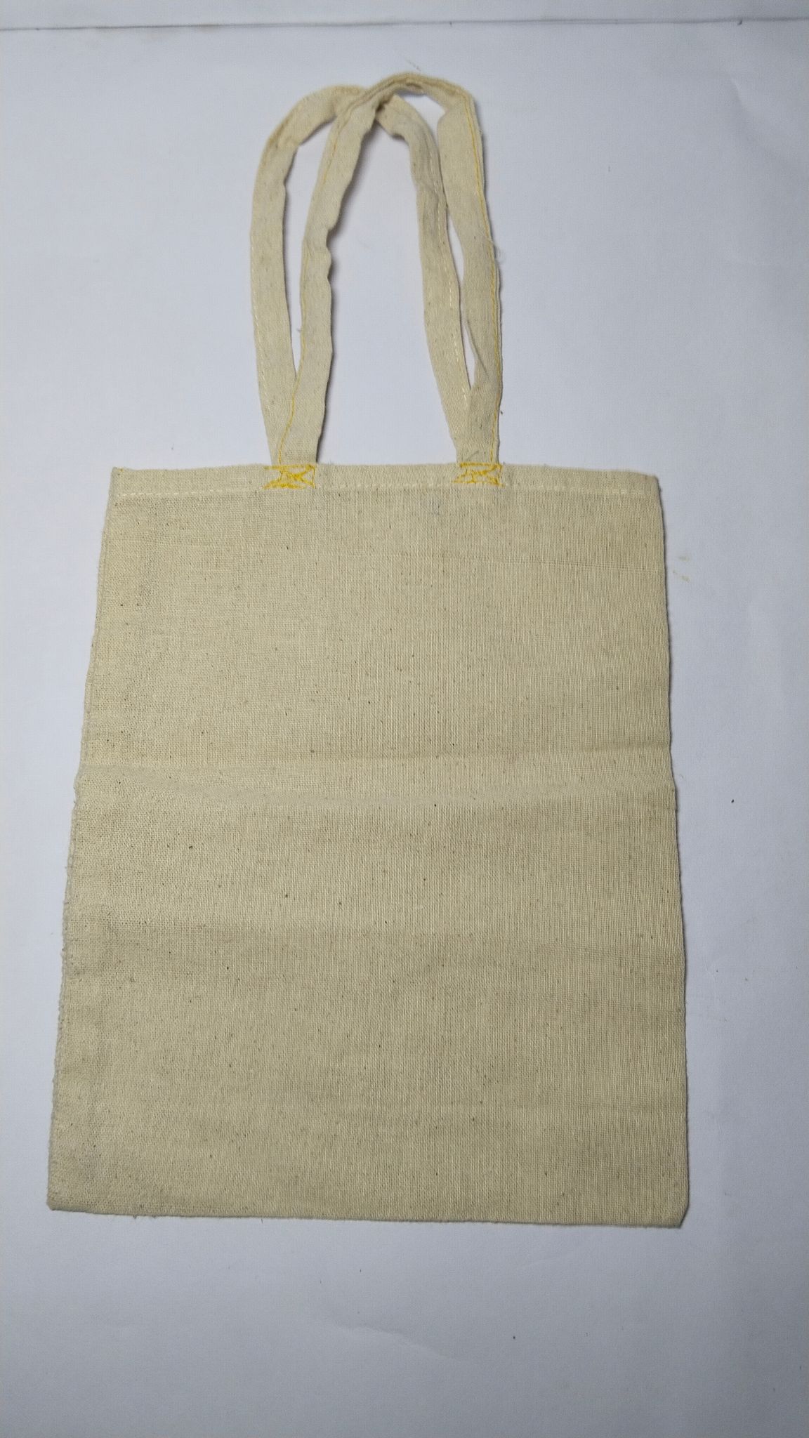 **Natural Cotton Canvas Tote Bag**