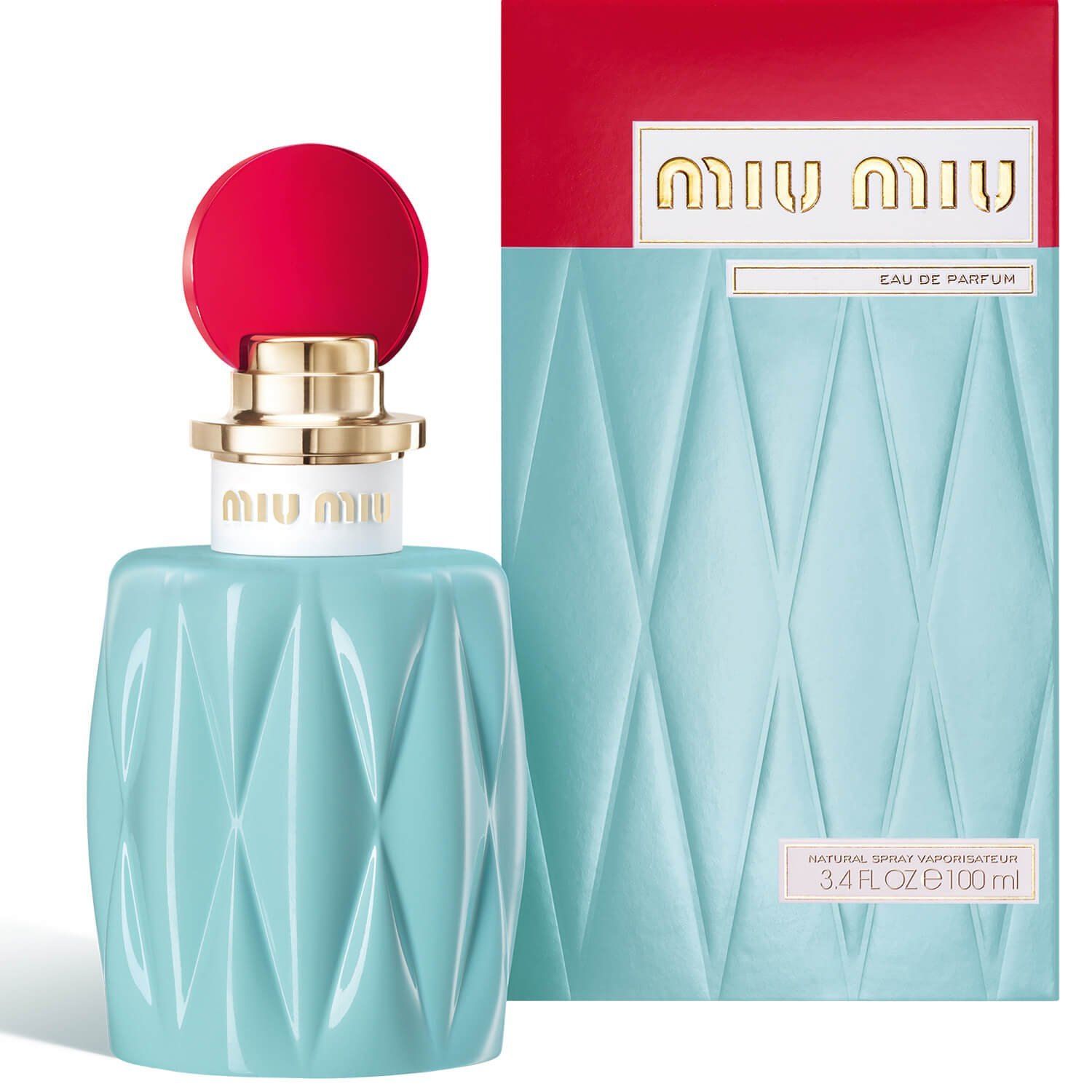 Miu Miu Eau De Parfum 100ml/ 3.4fl Oz Perfume Spray For Women Fragrance