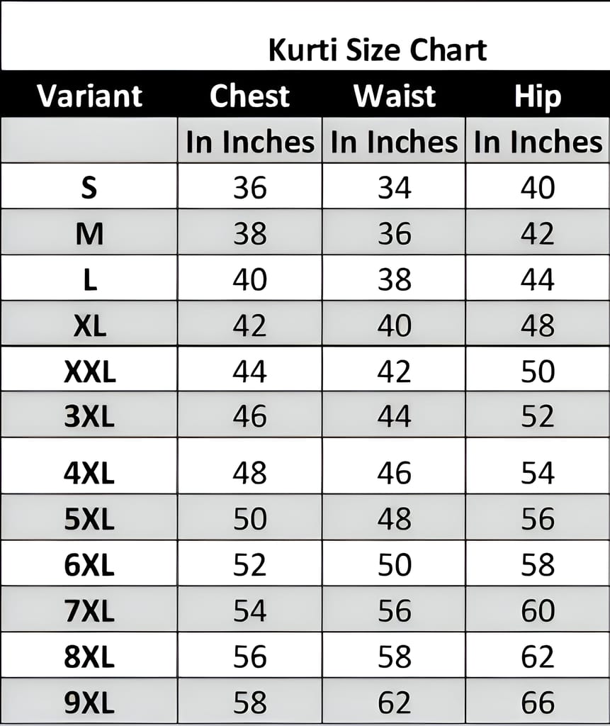 Size Guide
