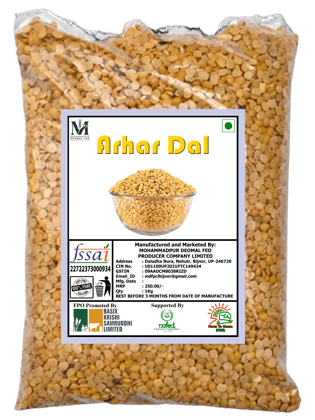 Arhar Dal - 1 Kg (pack of 4) Arhar Dal - 1 Kg (pack of 4)