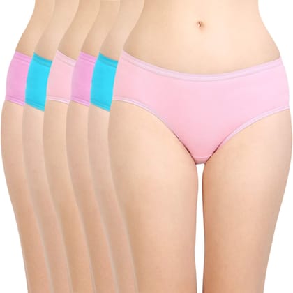 Bodycare women's combed cotton assorted Hipster Panty Pack of 6 ( 26C ) Bodycare women's combed cotton assorted Hipster Panty Pack of 6 ( 26C )