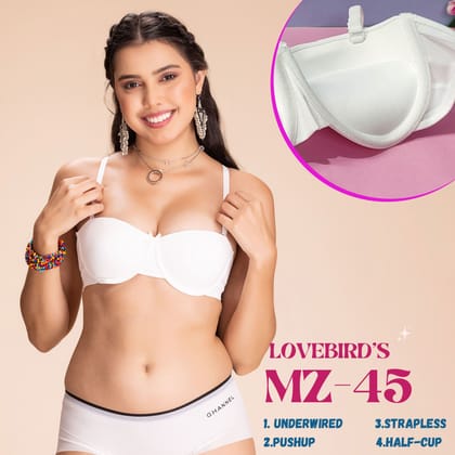 Level-3 Pushup Magic-45 Bra Strapless Bridal Bra Level-3 Pushup Magic-45 Bra Strapless Bridal Bra