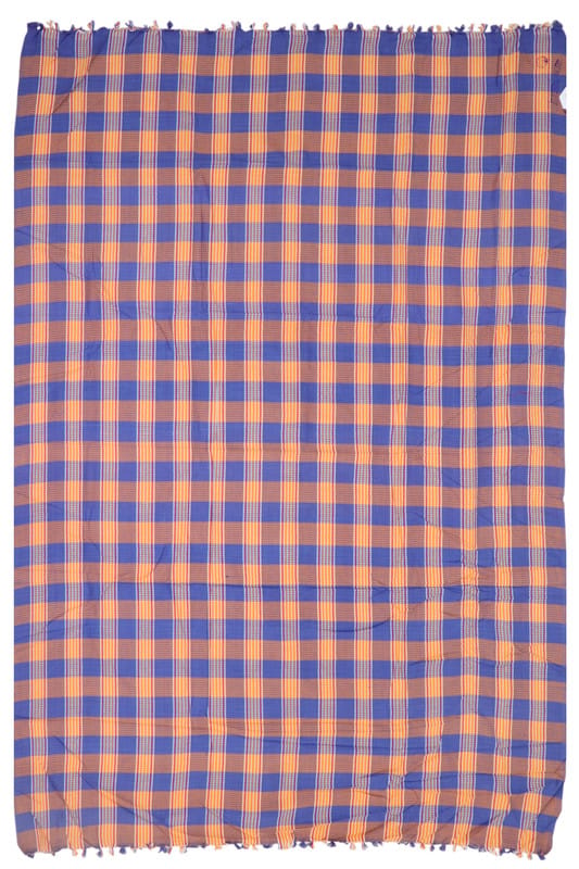 APCO Handloom Cotton Bedsheet | Single Size Bedsheet | Pure Handloom Cotton Bedsheets | All Season Comfort | Handmade Handloom Bedsheet 72 x 48 Inches | TC 80 | PB0006