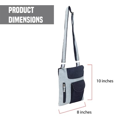 The Purani Jeans Sling Bags For Women Stylish Latest Sling Bag For Girls Branded Multipocket Blue The Purani Jeans Sling Bags For Women Stylish Latest Sling Bag For Girls Branded Multipocket Blue
