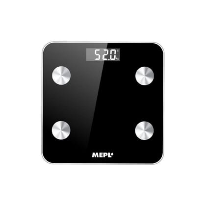Mepl Lcd Bmi Weighing Machine with Body Fat Analyzer Weight Scale (13 Multi Feature Body Fat Rate, Muscle Rate, Bmr, and More) Mepl Lcd Bmi Weighing Machine with Body Fat Analyzer Weight Scale (13 Multi Feature Body Fat Rate, Muscle Rate, Bmr, and More)