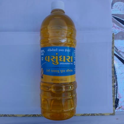 1Litre Vrundhara Groundnut Oil 1Litre Vrundhara Groundnut Oil