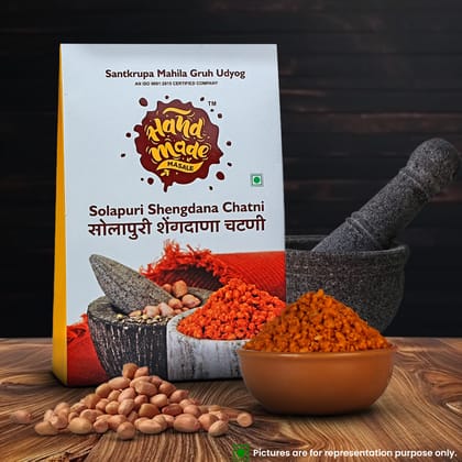 Spicy Solapuri Shengdana Chutney | Roasted Peanut Delight | Handmade Masale