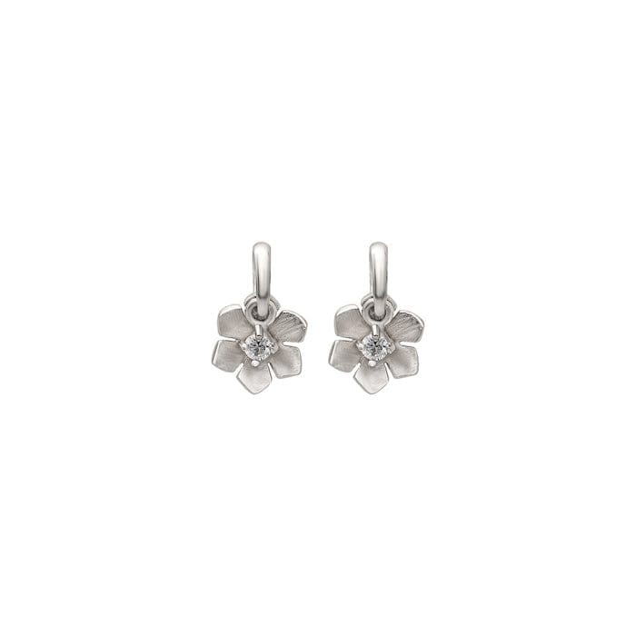 Silver Lily Earrings