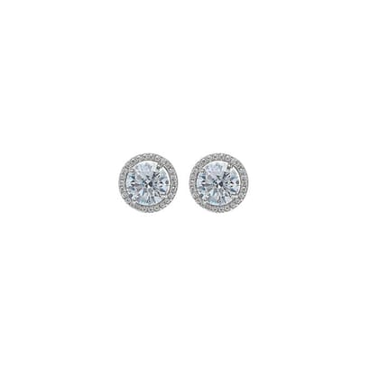 Silver Classic Kiara 6mm Round Studs