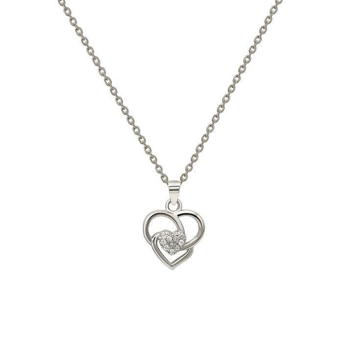 Silver Adore Me Pendant with Chain