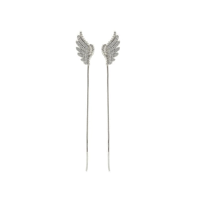 Silver Fly High Earrings