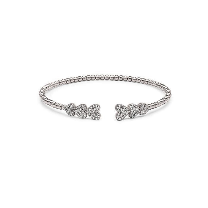 Silver Triple-love Kada