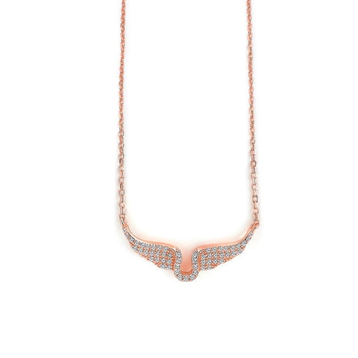 Rose Gold Fly High Necklace