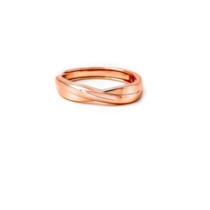 Rose Gold Love Adjustable Ring