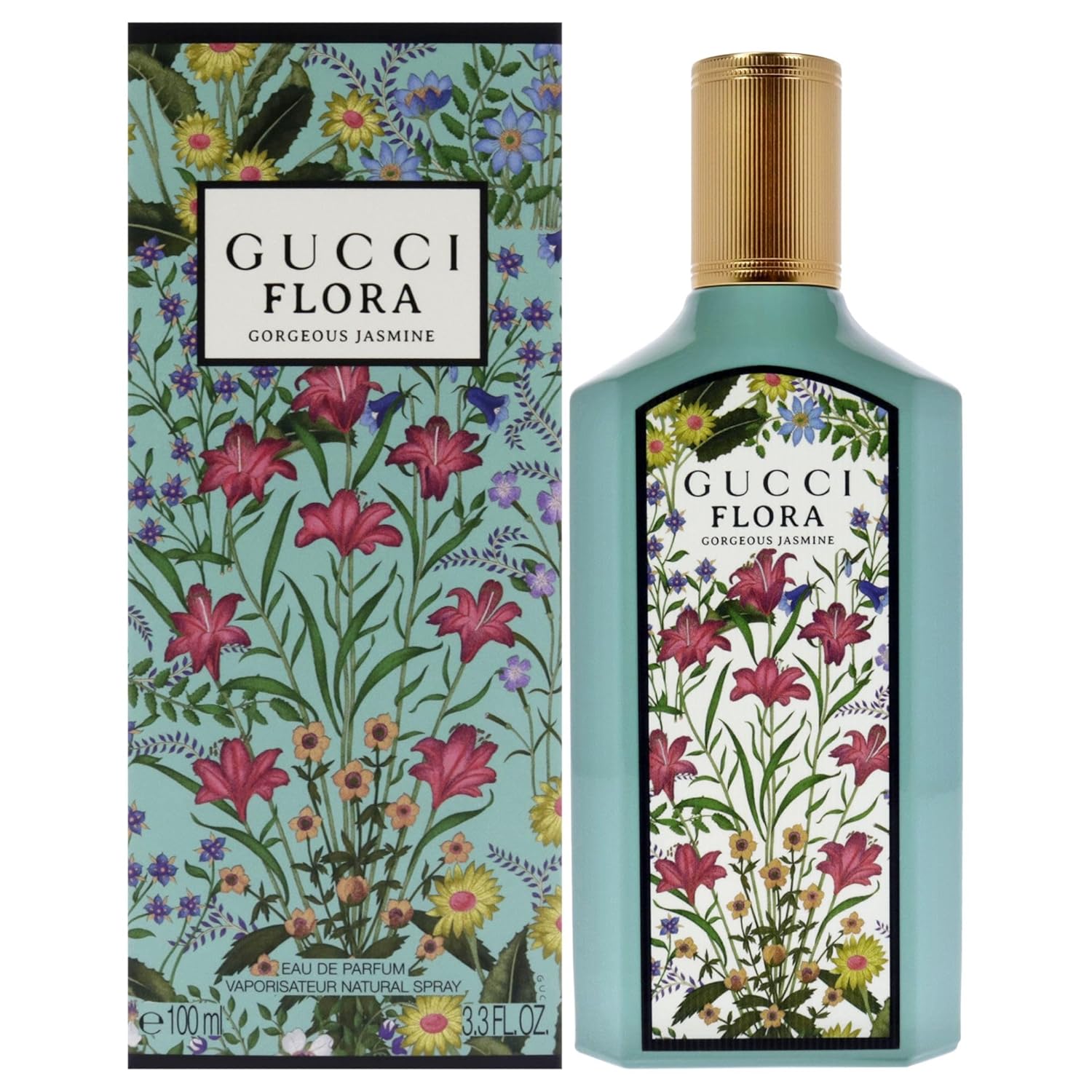 Gucci Flora Gorgeous Jasmine EDP 100ml Women Perfume Gucci Perfume Branded Item Luxury Scent