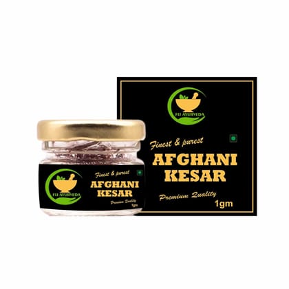 FIJ AYURVEDA Natural & Finest A++ Grade Afghani Kesar Thread Saffron/Keshar/Zafran/Jafran for Biryani & Cooking � 1GM FIJ AYURVEDA Natural & Finest A++ Grade Afghani Kesar Thread Saffron/Keshar/Zafran/Jafran for Biryani & Cooking � 1GM