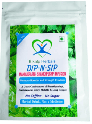 Bikalp Herbals Dip-N-Sip Unisex Natural Mansukparni Shankhpushpi Infusion (Pack Of 6) Bikalp Herbals Dip-N-Sip Unisex Natural Mansukparni Shankhpushpi Infusion (Pack Of 6)