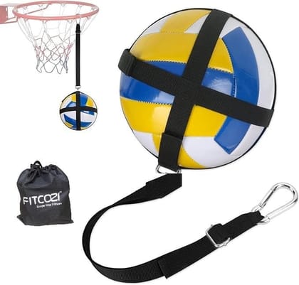 Volleyball Spike Trainer System - Hitting Volleyball Training Equipment Assist - Solo Target Practice Jumping | Arm Swing Mechanics | Spiking Power