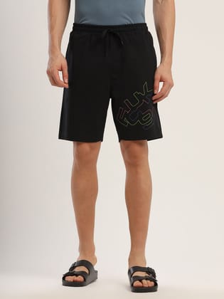 FCUK Flex CAMDEN Mens Black Lounge Shorts