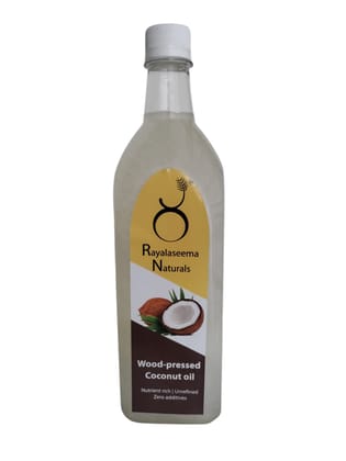  Wood Pressed Coconut Oil - Unrefined, Nutrient Rich, Zero Additives