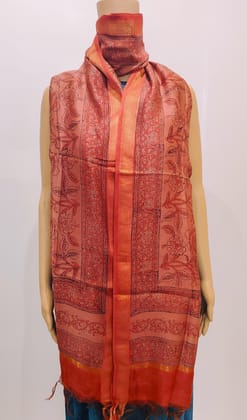 Natural Dye Maheshwari Dupatta Natural Dye Maheshwari Dupatta