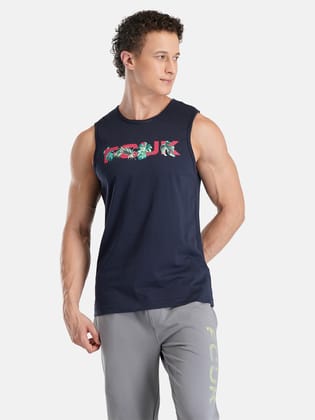 FCUK Play Kenton, Men's Lounge Vest - Navy