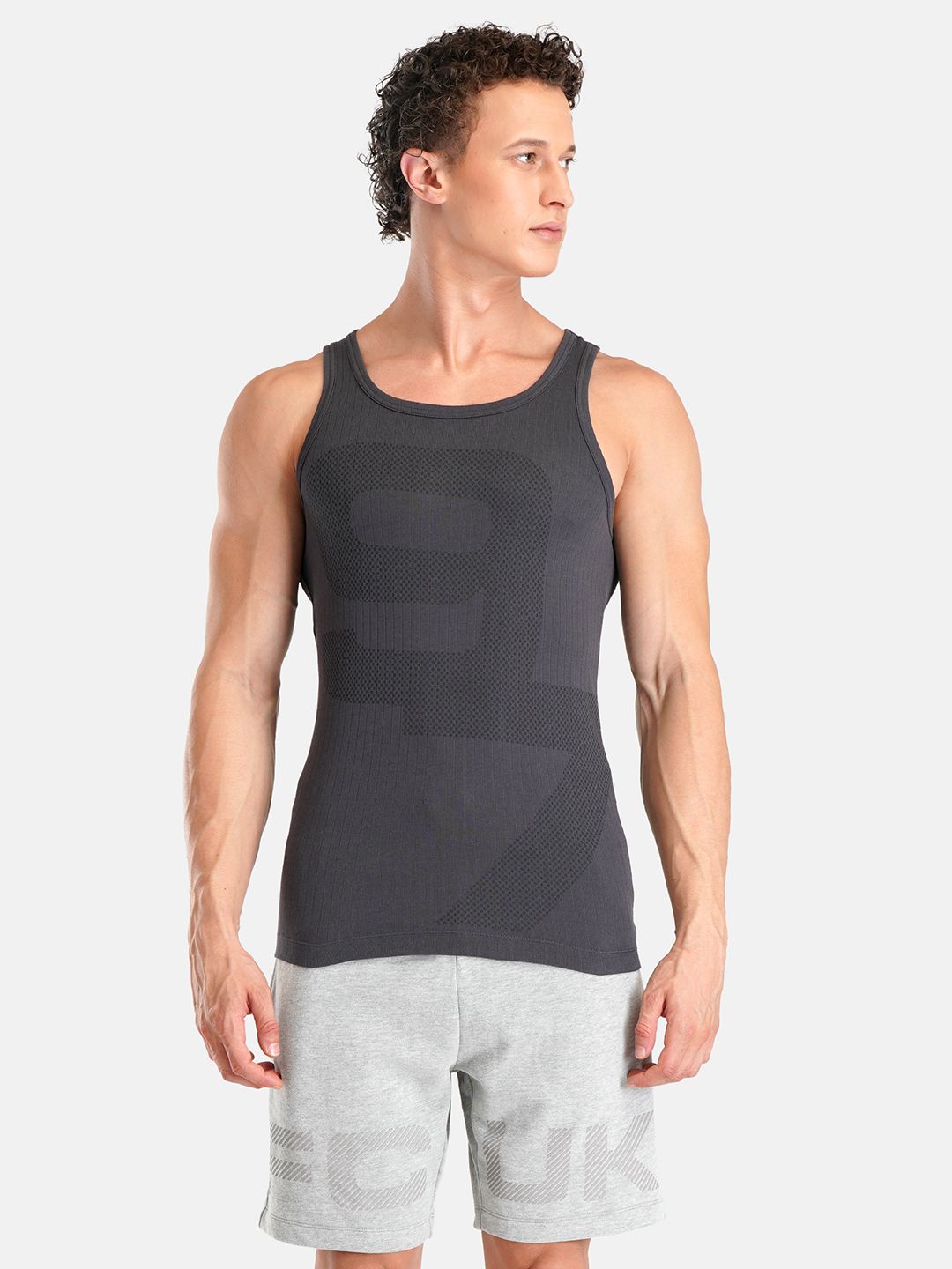 FCUK Play Putney, Men's Lounge Vest - gray