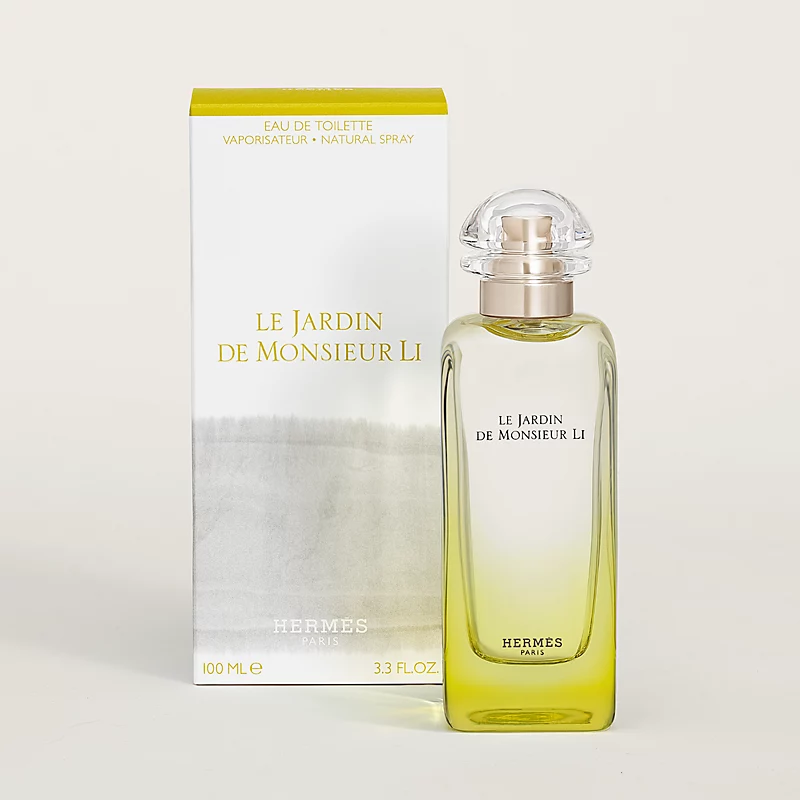 Le Jardin De Monsieur Li EDT 100ml – Unisex Perfume Spray | Fresh Citrus & Floral Fragrance | Hermès Signature Scent