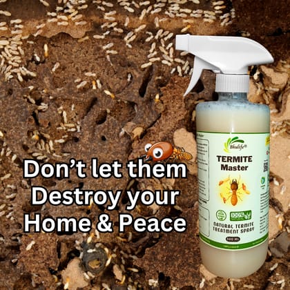 Bhulife Herbal Termite Killer Spray | Dimak Marne Ki Spray | 500MLx2 (Pack Of 2)