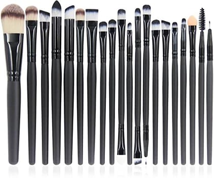 Professional Makeup Brushes Set - 24pcs Black Handle Foundation Powder Blush Eyeshadow Blending Cosmetic Brushes Professional Makeup Brushes Set - 24pcs Black Handle Foundation Powder Blush Eyeshadow Blending Cosmetic Brushes
