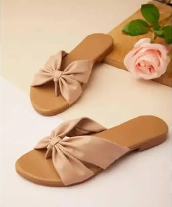 Women's Bow Decor Flat Sandals Women's Bow Decor Flat Sandals