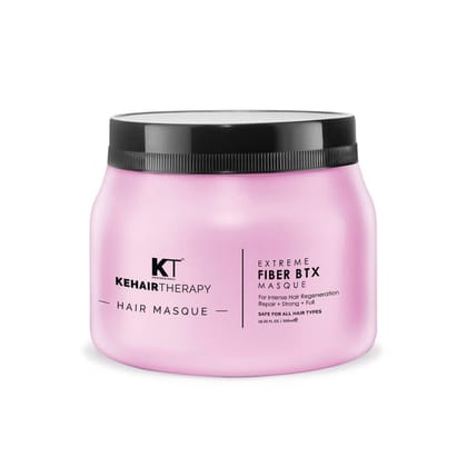 Extreme Fiber BTX Hair Masque | For Intense Hair Regeneration, Repair & Strength | Sulfate-Free, Paraben-Free | 500ml