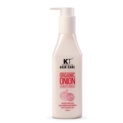 Organic Onion Conditioner | Infused with Essential Oils & Aloe Vera | Controls Hair Fall & Strengthens Hair | Sulfate-Free, Paraben-Free | 250ml