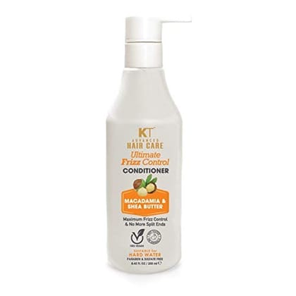 Ultimate Frizz Control Conditioner | Infused with Macadamia & Shea Butter | Controls Frizz & Repairs Split Ends | Sulfate-Free, Paraben-Free | 250ml