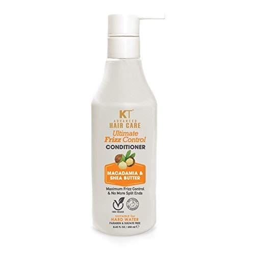 Ultimate Frizz Control Conditioner | Infused with Macadamia & Shea Butter | Controls Frizz & Repairs Split Ends | Sulfate-Free, Paraben-Free | 250ml