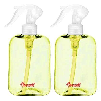 HARRODS Spray Bottle Combo Pack - 250ml Empty Bottles for Travel, Liquid, Room Spray, Fogging, Hand Wash, and Rangoli - Set of 2 HARRODS Spray Bottle Combo Pack - 250ml Empty Bottles for Travel, Liquid, Room Spray, Fogging, Hand Wash, and Rangoli - Set of 2