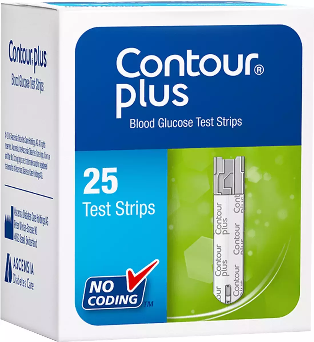 Contour Plus 25 Test Strips