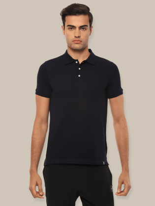 Hummel Men Navy B2B Polo Hummel Men Navy B2B Polo